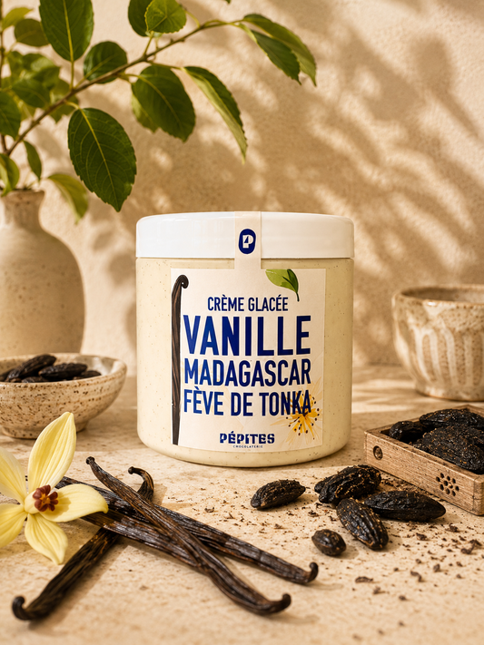 Glace Vanille de Madagascar et Tonka
